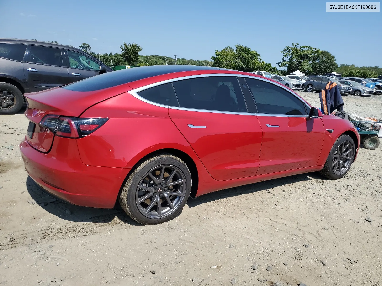 5YJ3E1EA6KF190686 2019 Tesla Model 3