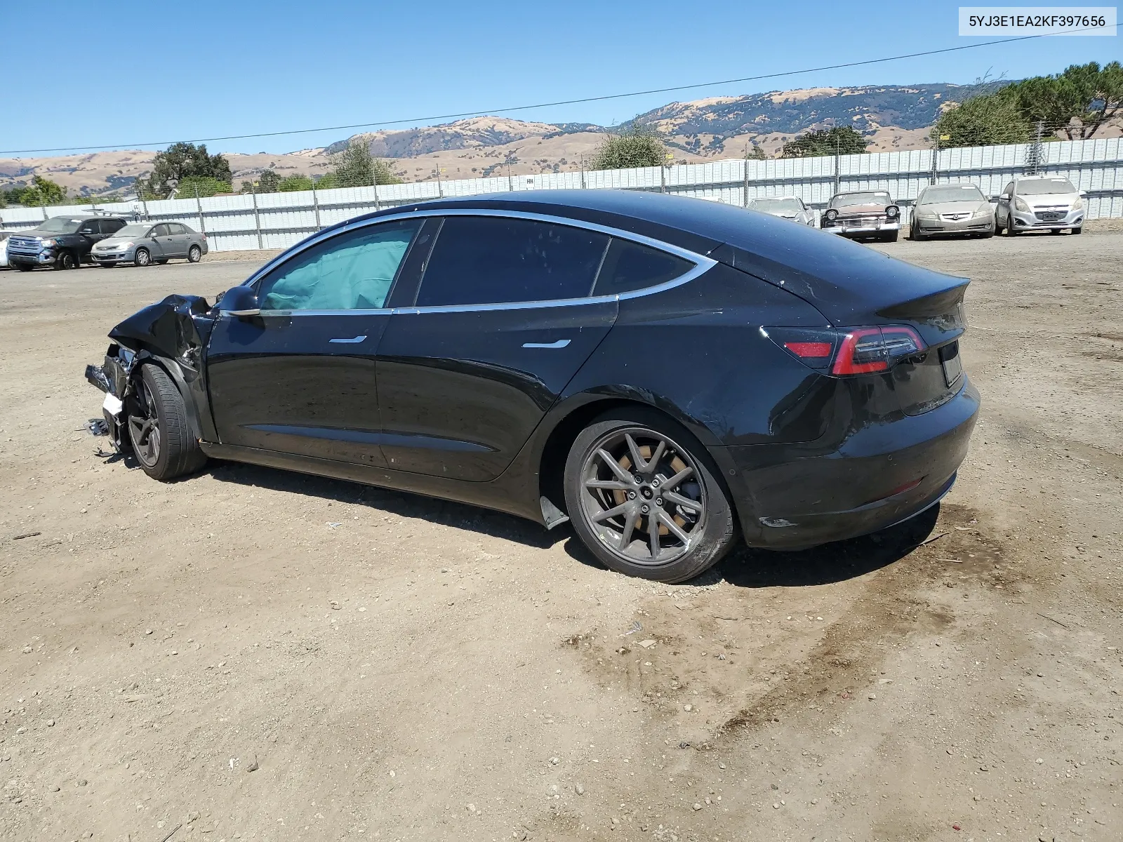 2019 Tesla Model 3 VIN: 5YJ3E1EA2KF397656 Lot: 67729404