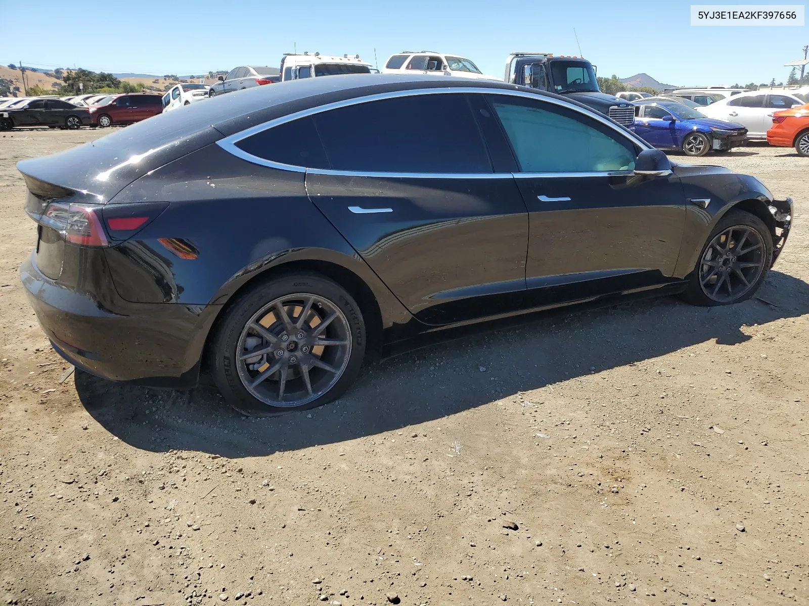 2019 Tesla Model 3 VIN: 5YJ3E1EA2KF397656 Lot: 67729404