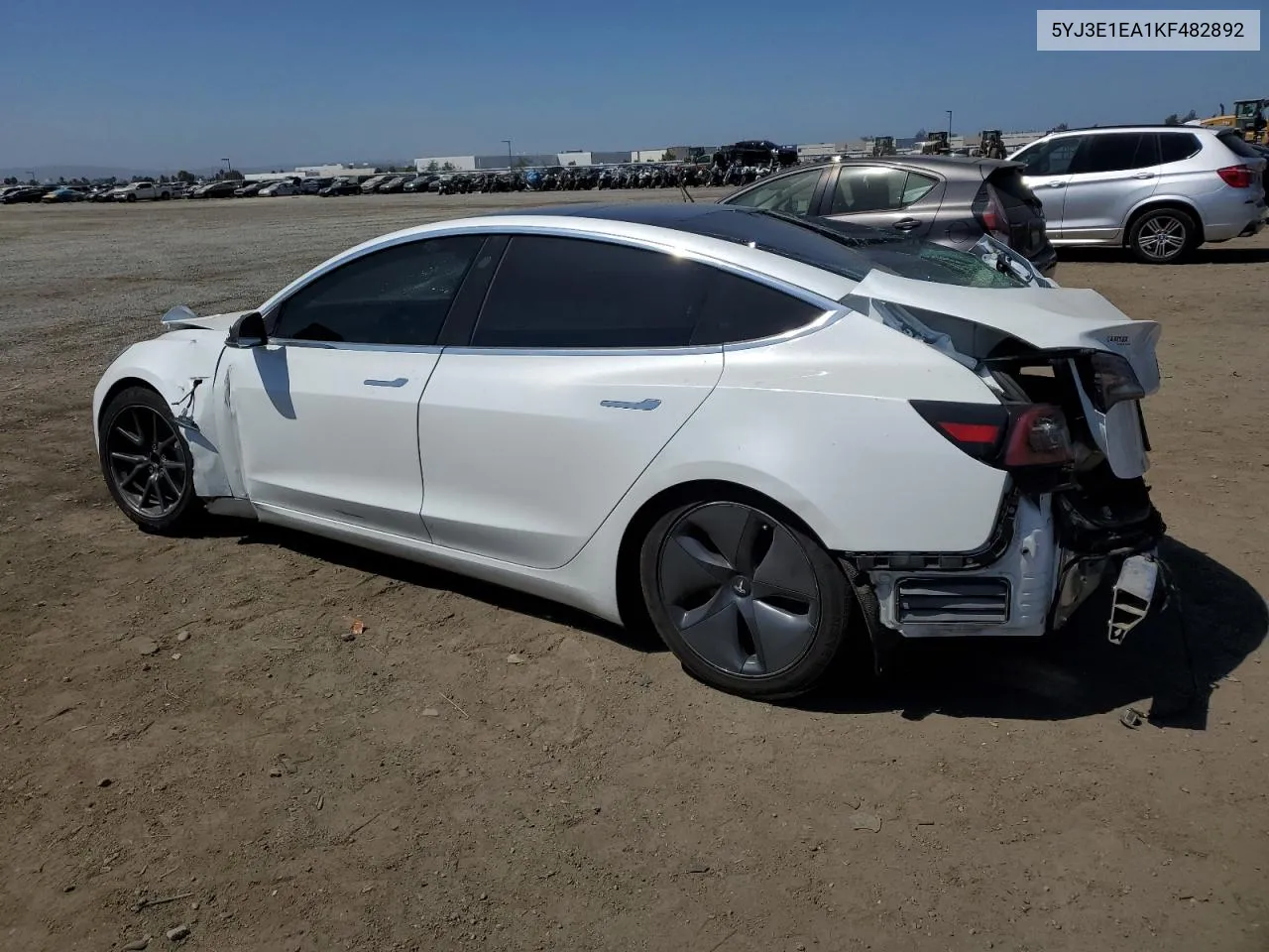 2019 Tesla Model 3 VIN: 5YJ3E1EA1KF482892 Lot: 68111564