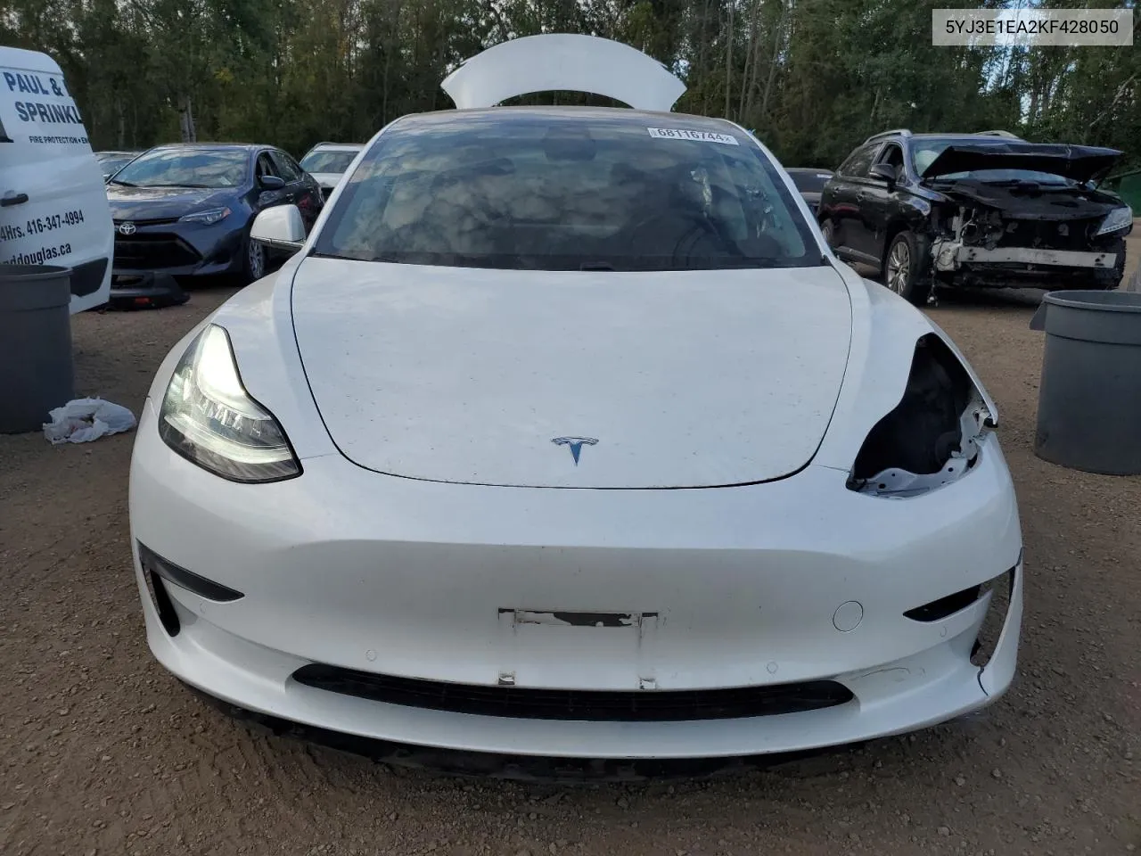 5YJ3E1EA2KF428050 2019 Tesla Model 3