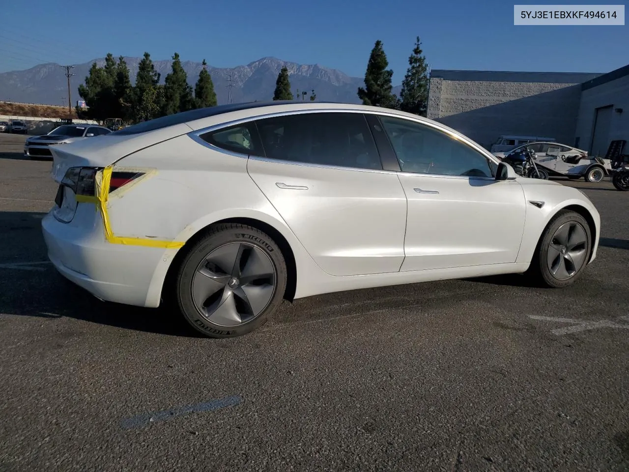 2019 Tesla Model 3 VIN: 5YJ3E1EBXKF494614 Lot: 68528864