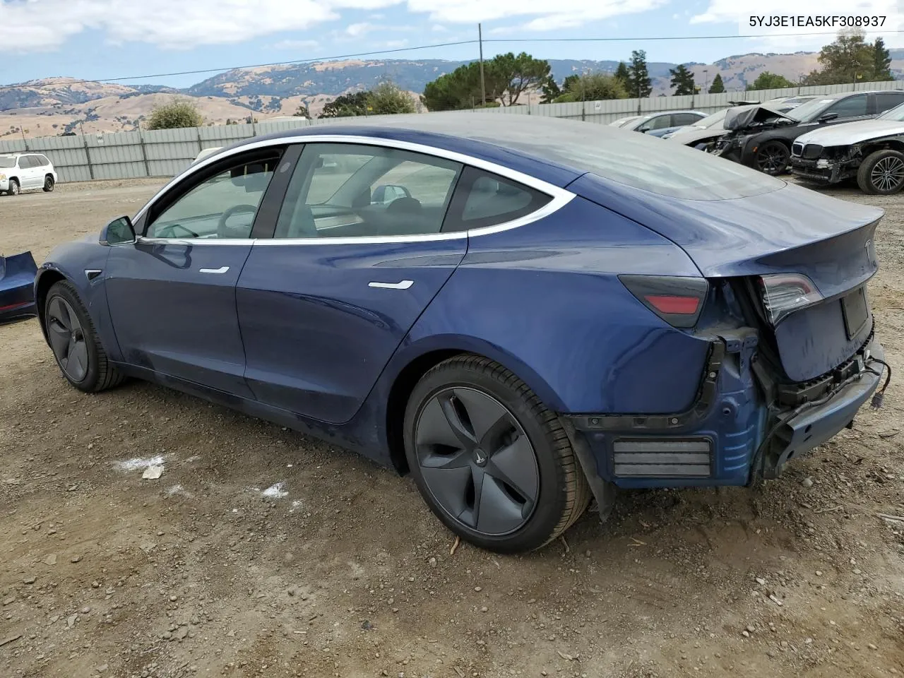 2019 Tesla Model 3 VIN: 5YJ3E1EA5KF308937 Lot: 68530854