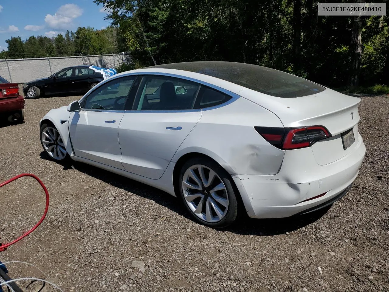 2019 Tesla Model 3 VIN: 5YJ3E1EA2KF480410 Lot: 68543724