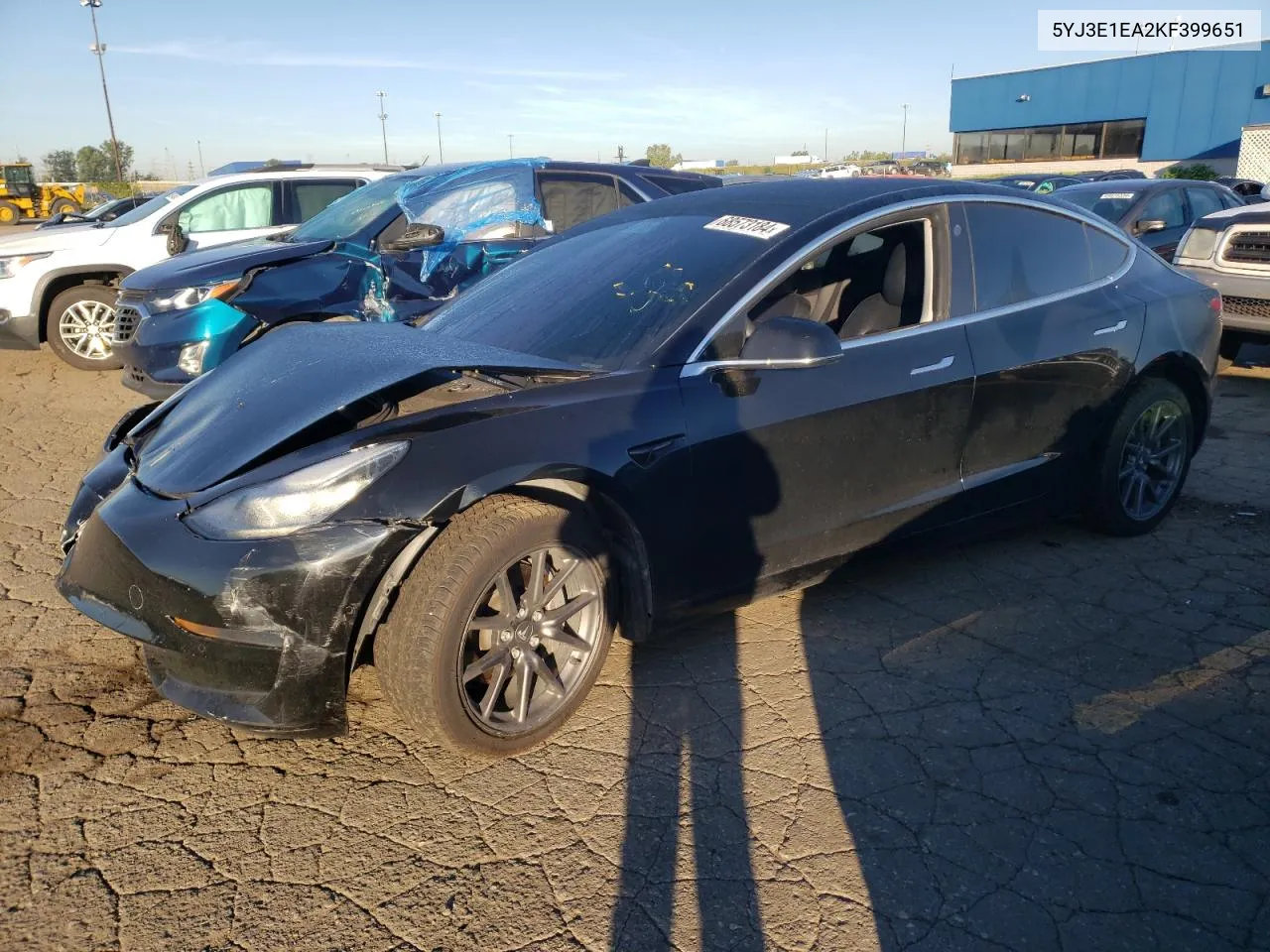 5YJ3E1EA2KF399651 2019 Tesla Model 3