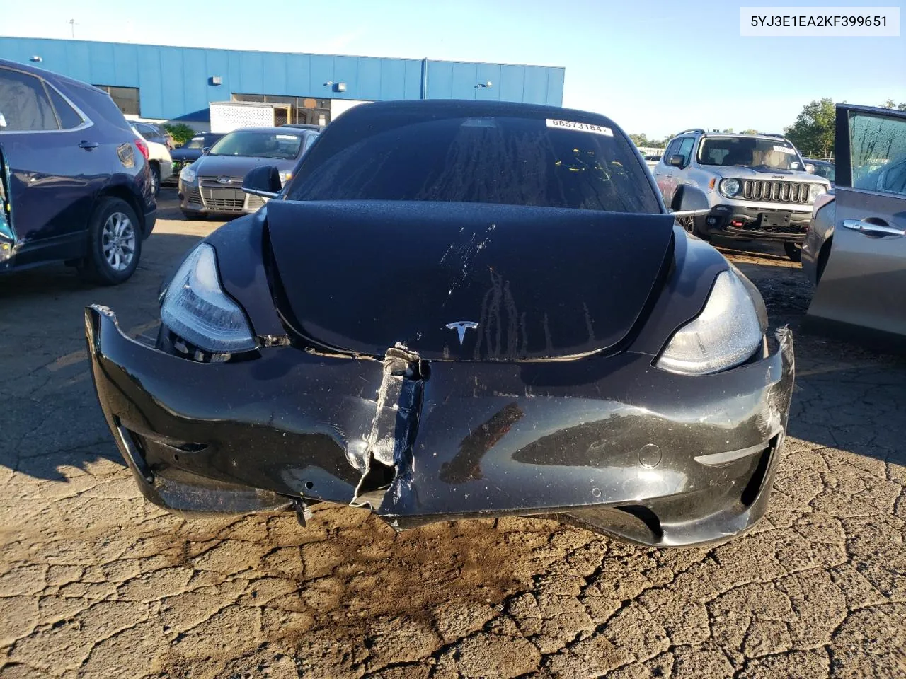 5YJ3E1EA2KF399651 2019 Tesla Model 3