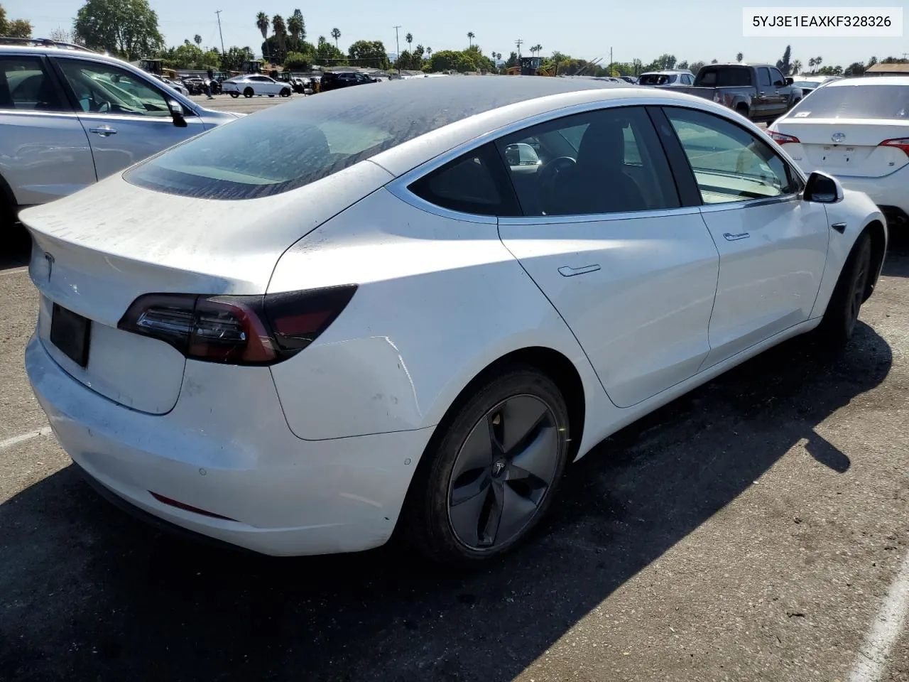 5YJ3E1EAXKF328326 2019 Tesla Model 3