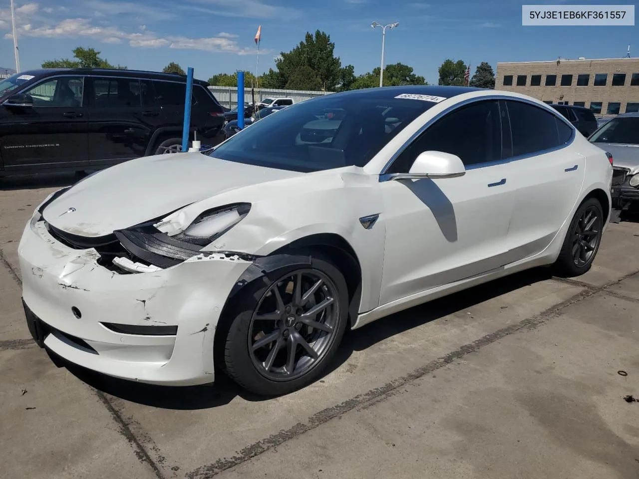 5YJ3E1EB6KF361557 2019 Tesla Model 3