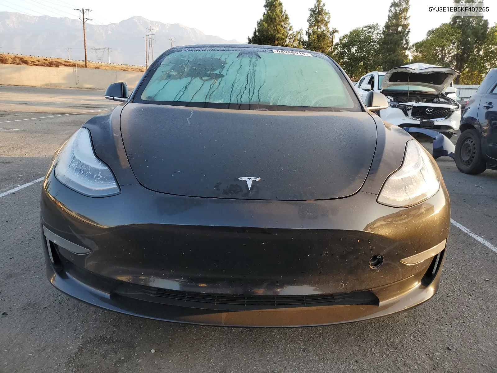 5YJ3E1EB5KF407265 2019 Tesla Model 3