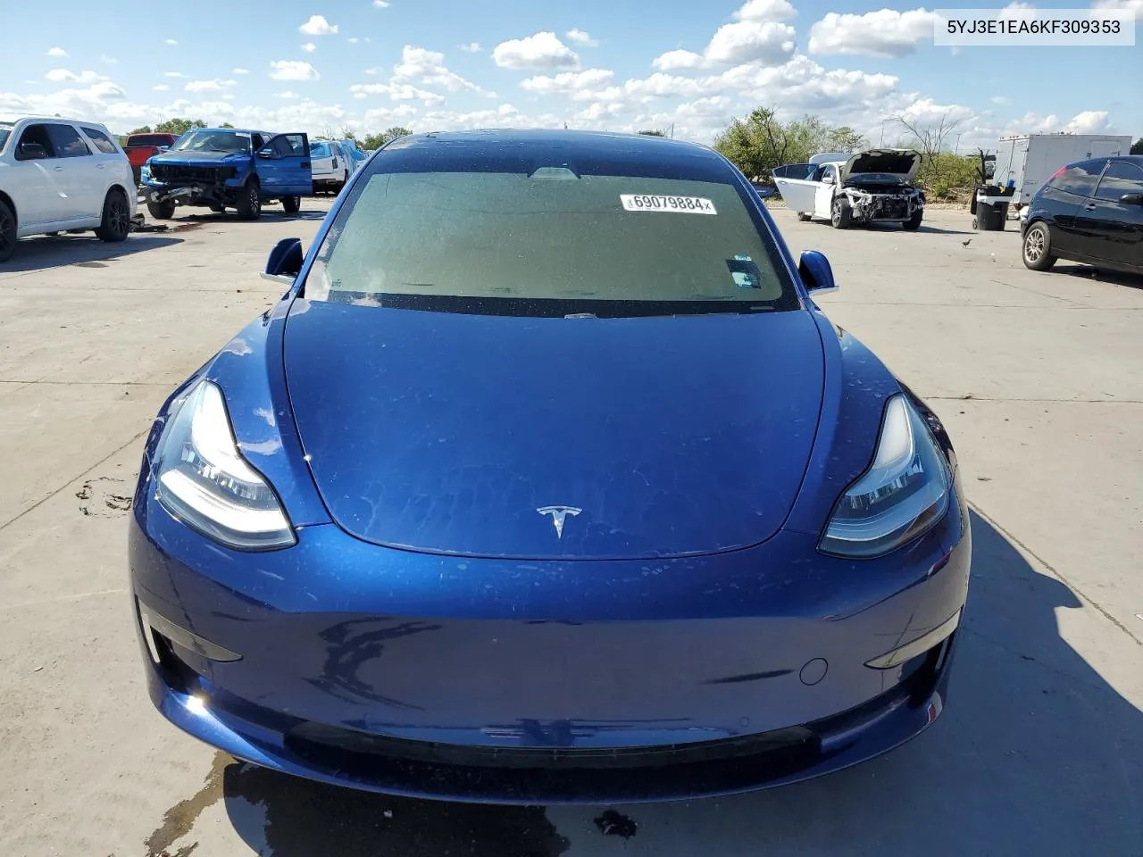 5YJ3E1EA6KF309353 2019 Tesla Model 3