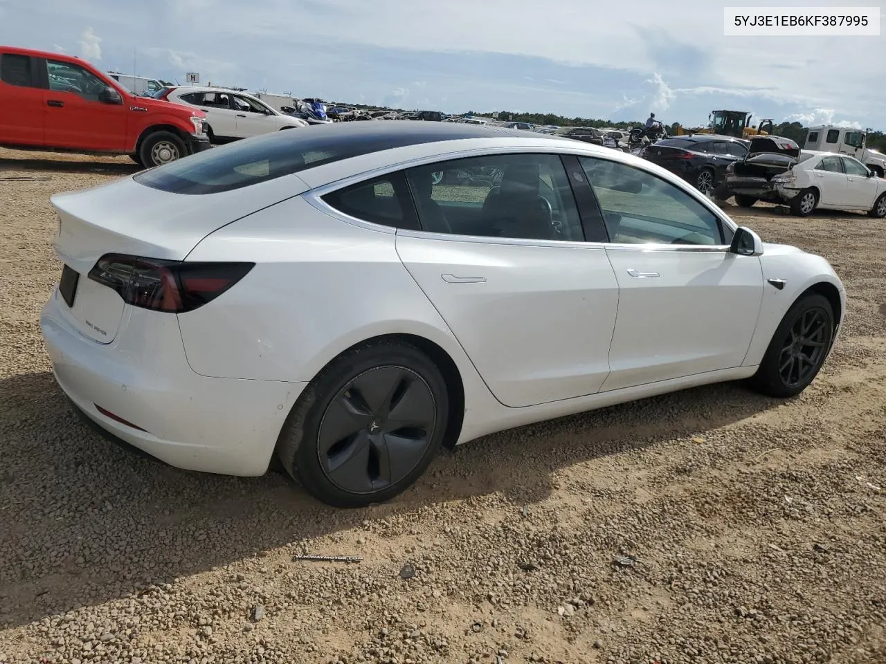 5YJ3E1EB6KF387995 2019 Tesla Model 3