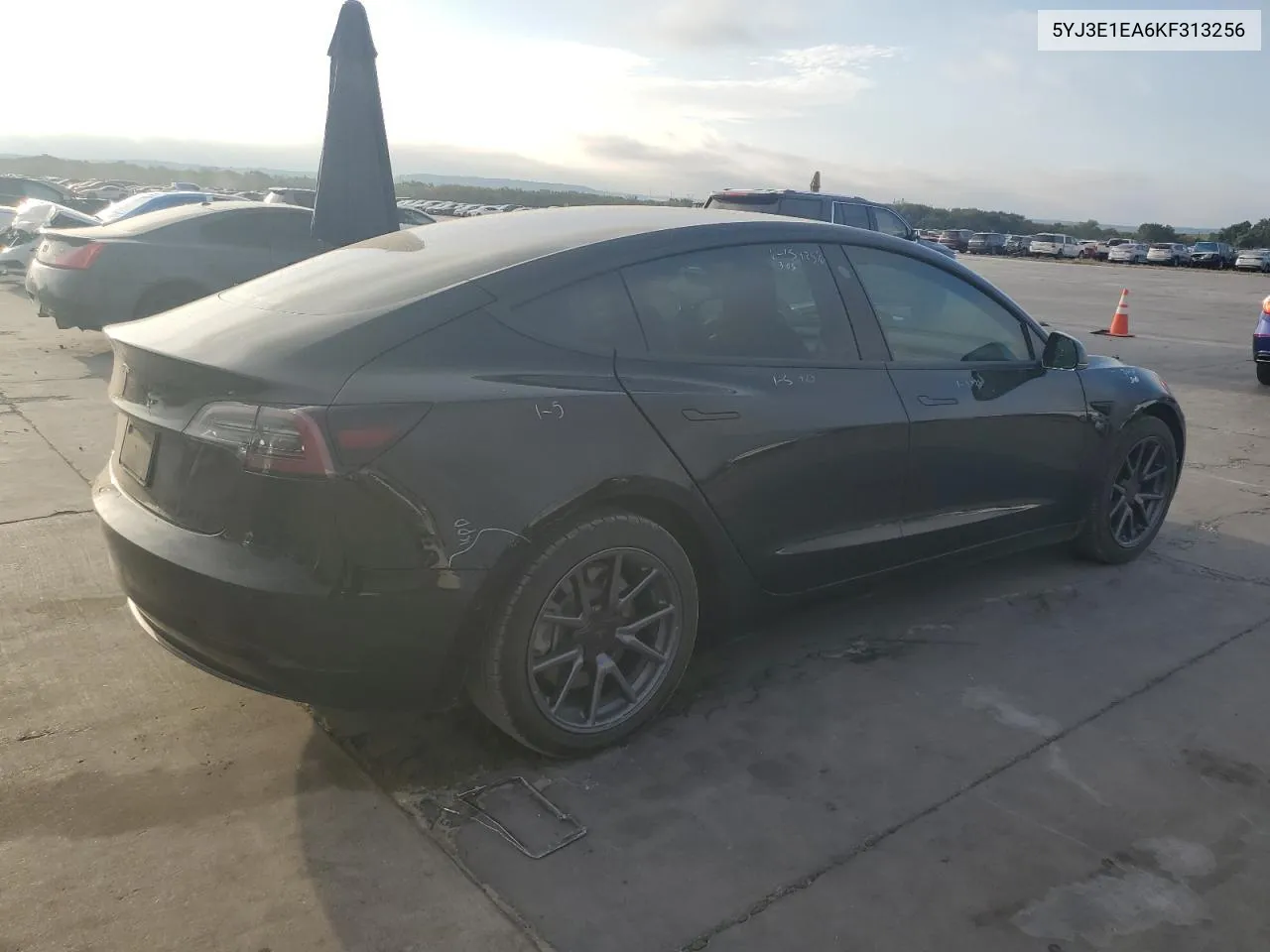 2019 Tesla Model 3 VIN: 5YJ3E1EA6KF313256 Lot: 69466804