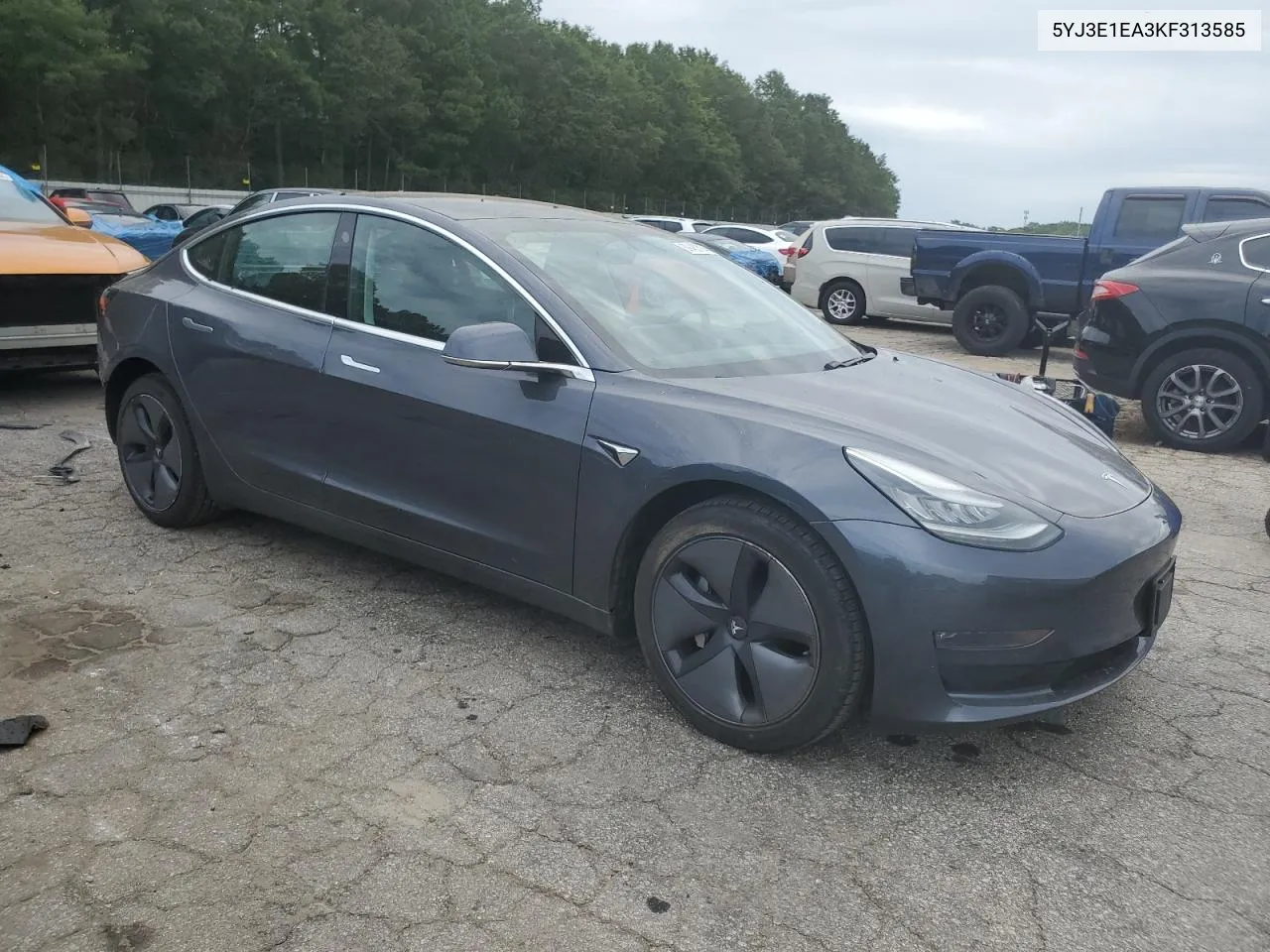 2019 Tesla Model 3 VIN: 5YJ3E1EA3KF313585 Lot: 69482764