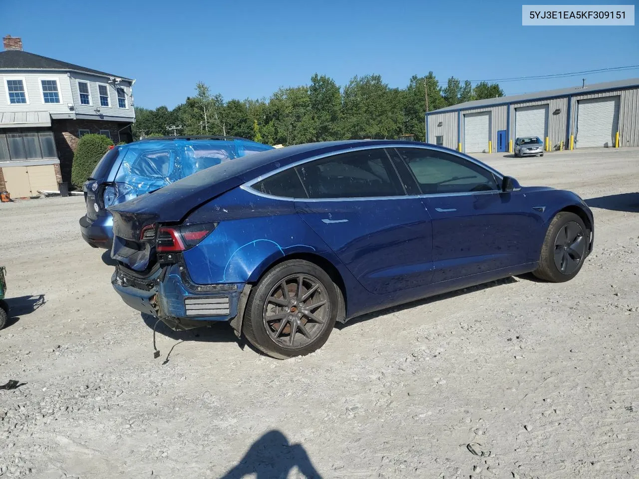 2019 Tesla Model 3 VIN: 5YJ3E1EA5KF309151 Lot: 69644484