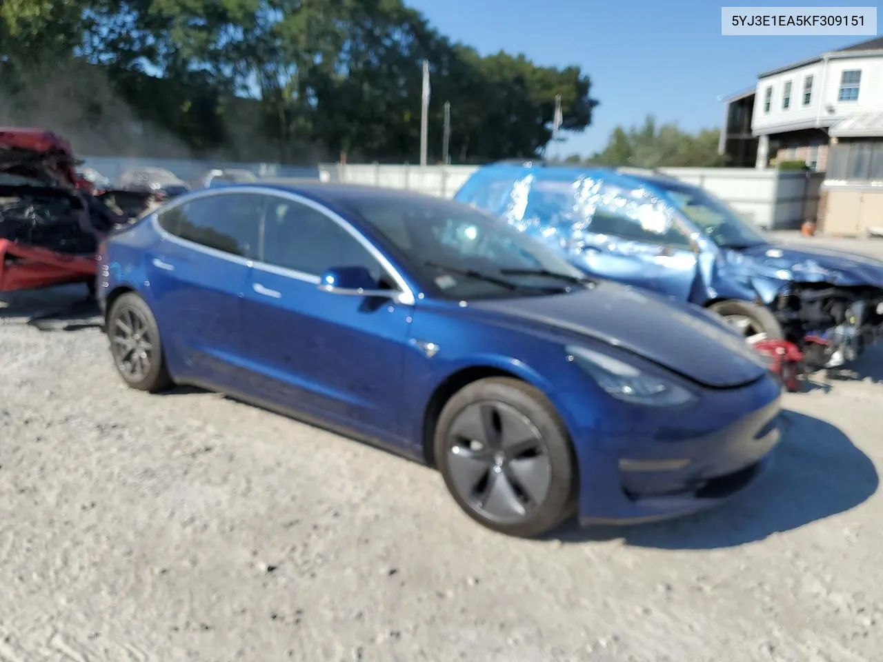 2019 Tesla Model 3 VIN: 5YJ3E1EA5KF309151 Lot: 69644484