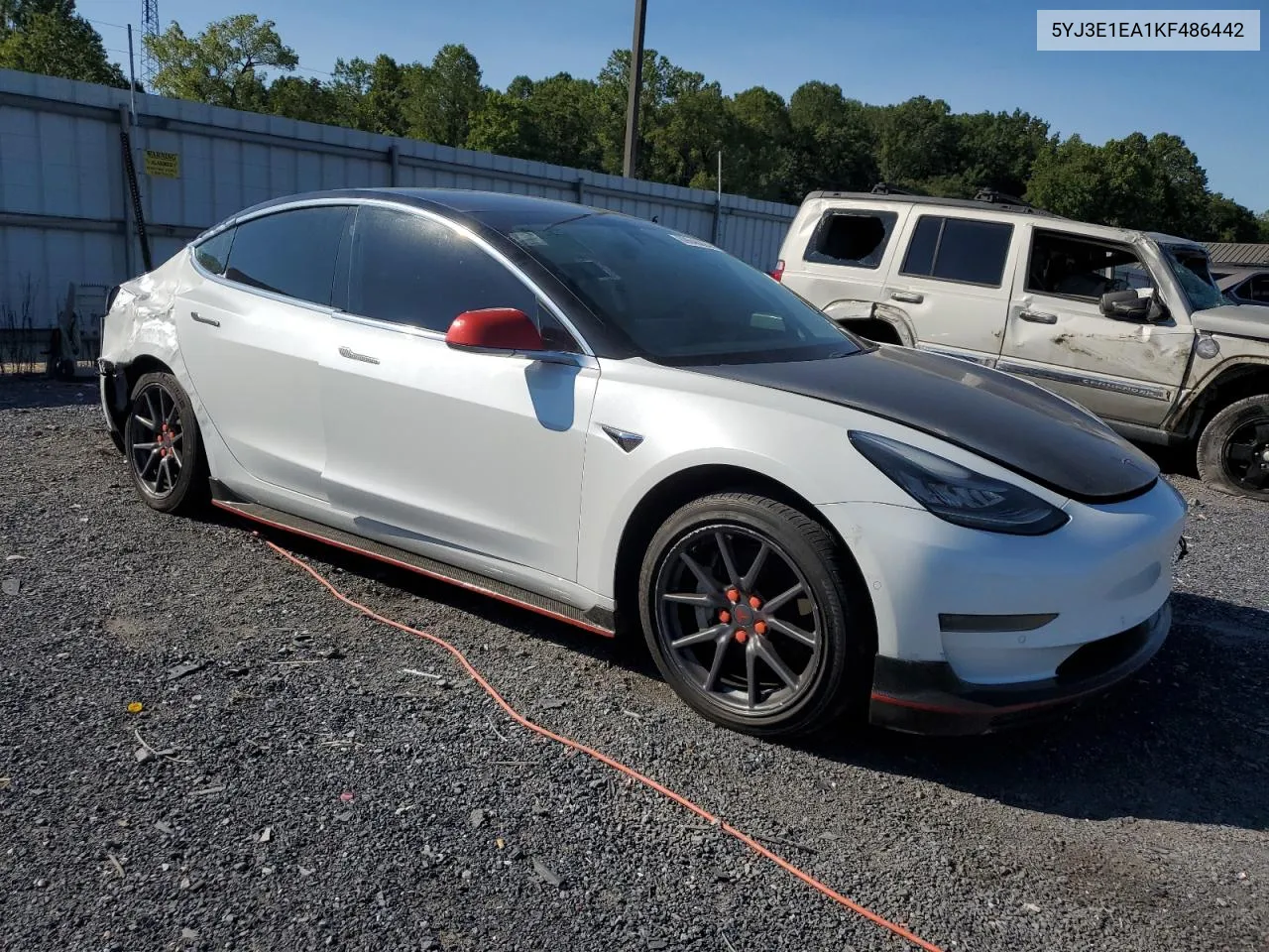 5YJ3E1EA1KF486442 2019 Tesla Model 3