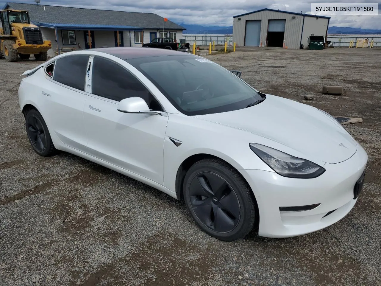 2019 Tesla Model 3 VIN: 5YJ3E1EB5KF191580 Lot: 69823594