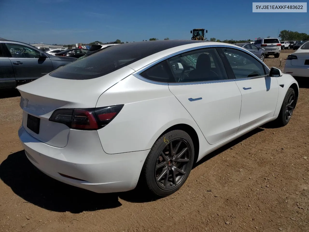 5YJ3E1EAXKF483622 2019 Tesla Model 3