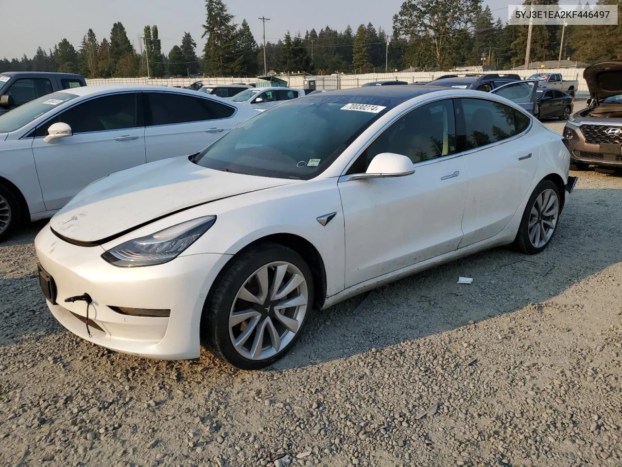 5YJ3E1EA2KF446497 2019 Tesla Model 3