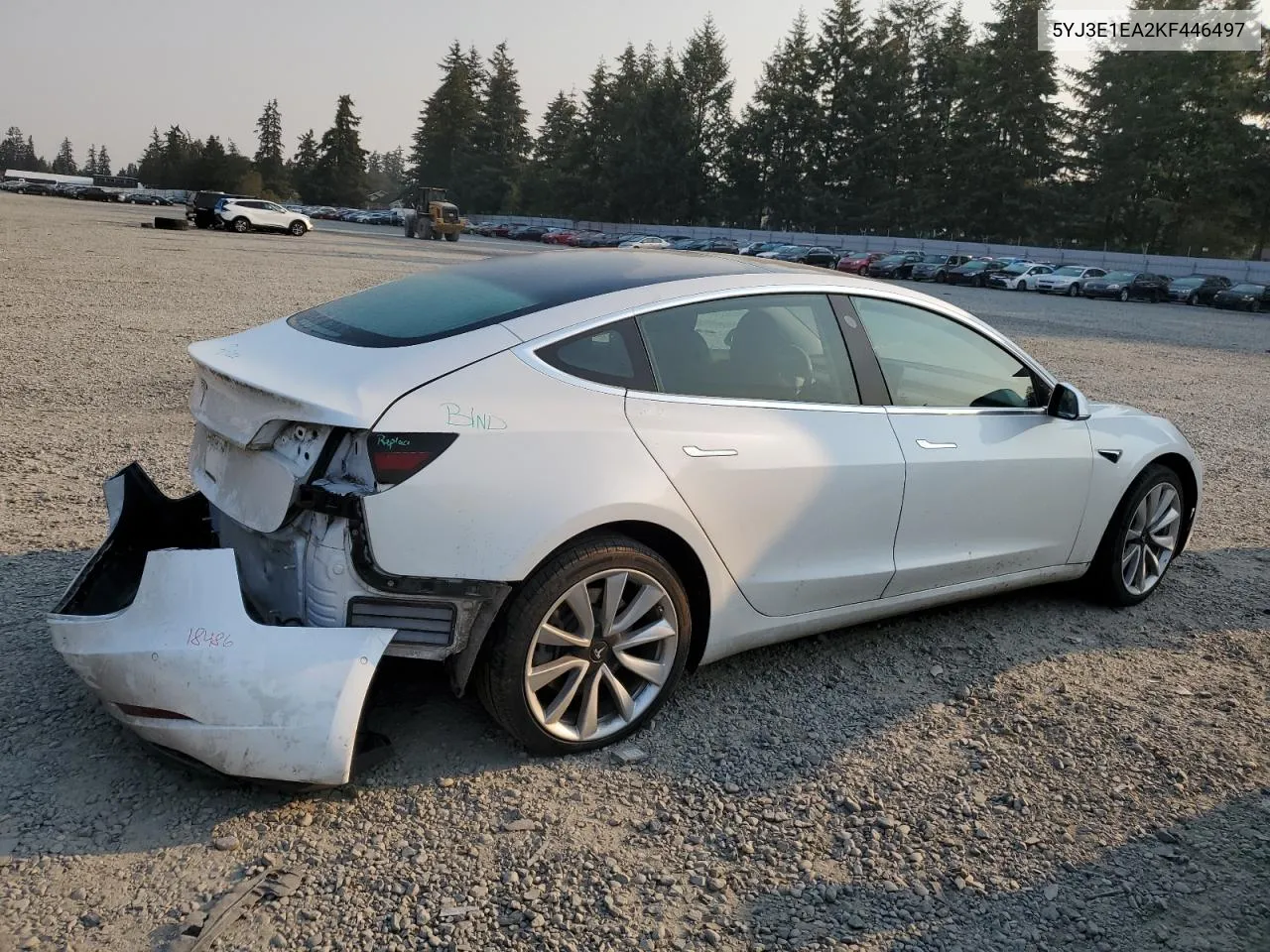 5YJ3E1EA2KF446497 2019 Tesla Model 3