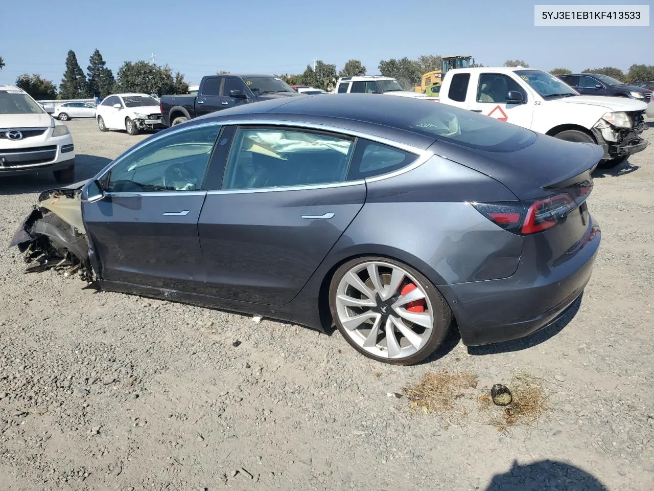 2019 Tesla Model 3 VIN: 5YJ3E1EB1KF413533 Lot: 70270994