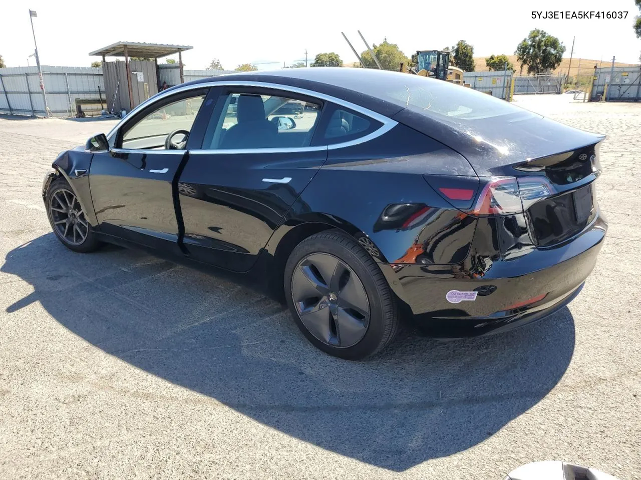 2019 Tesla Model 3 VIN: 5YJ3E1EA5KF416037 Lot: 70627974