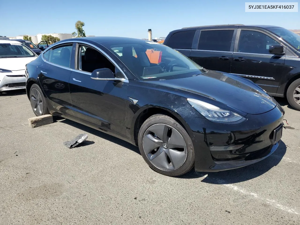 2019 Tesla Model 3 VIN: 5YJ3E1EA5KF416037 Lot: 70627974