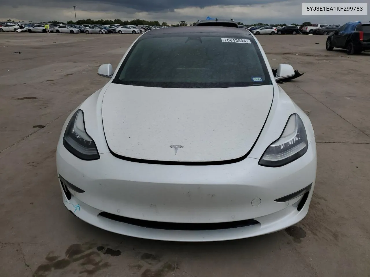 5YJ3E1EA1KF299783 2019 Tesla Model 3