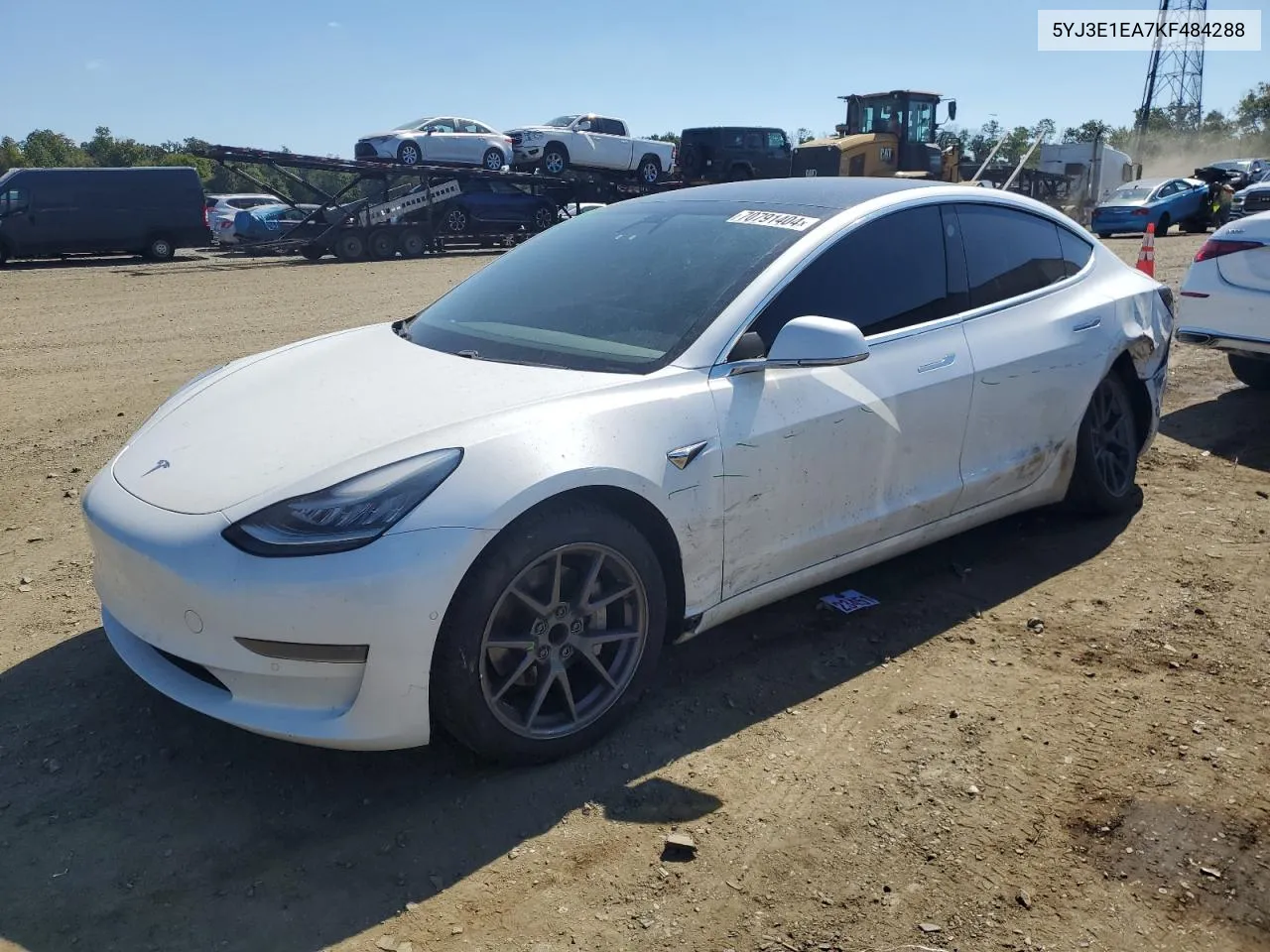 5YJ3E1EA7KF484288 2019 Tesla Model 3