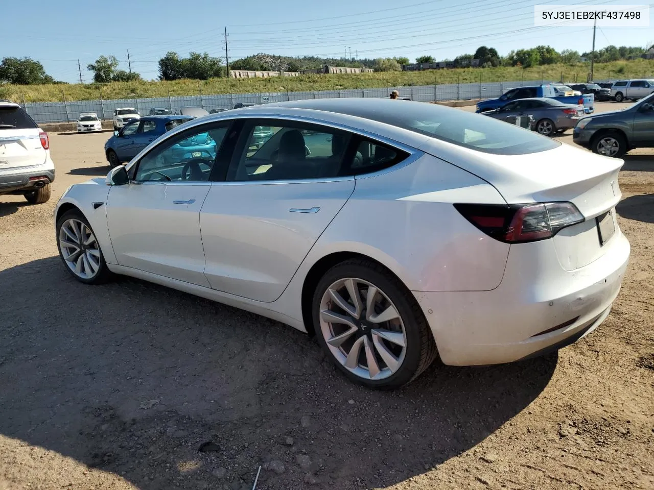 5YJ3E1EB2KF437498 2019 Tesla Model 3