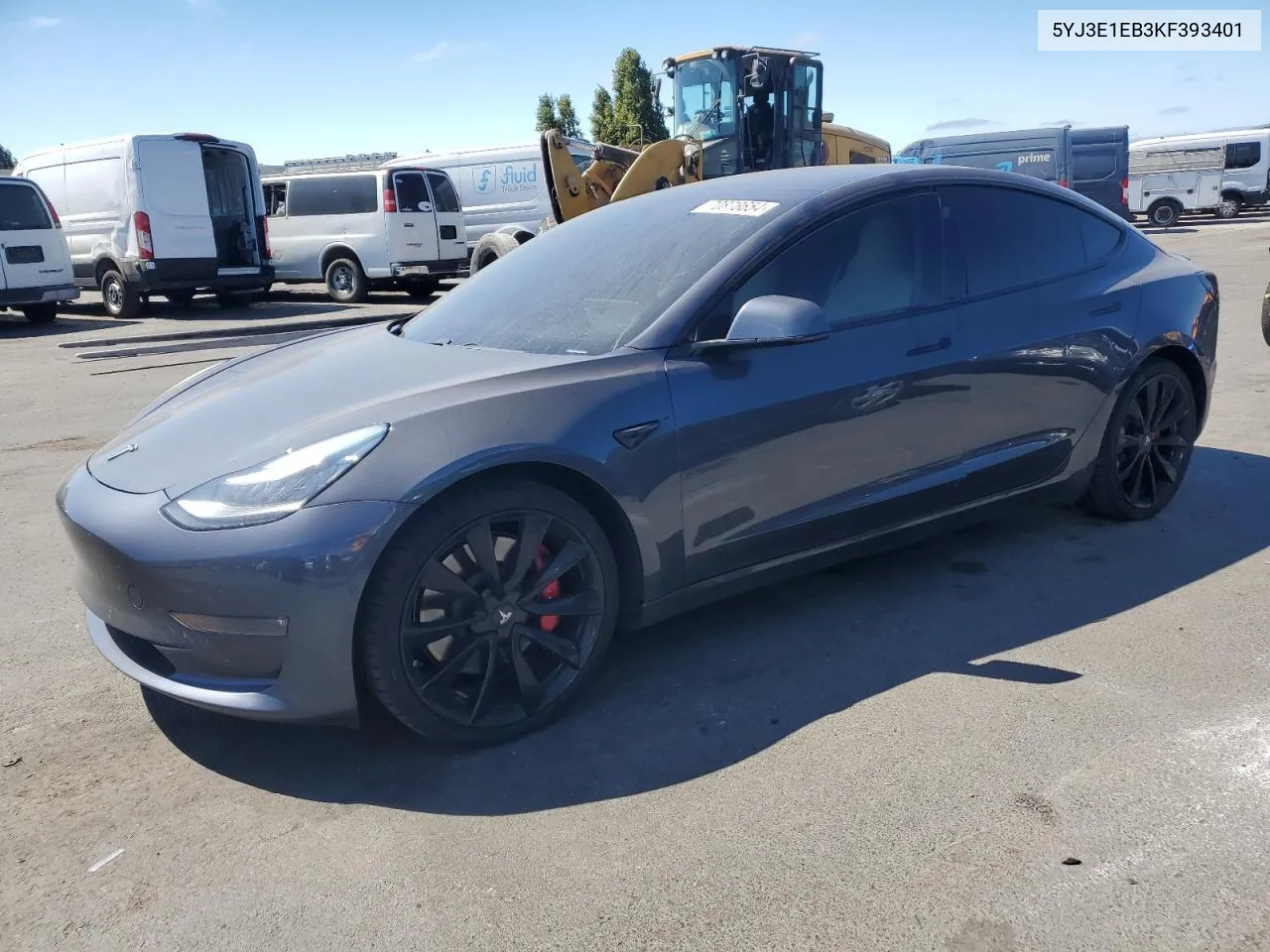 5YJ3E1EB3KF393401 2019 Tesla Model 3