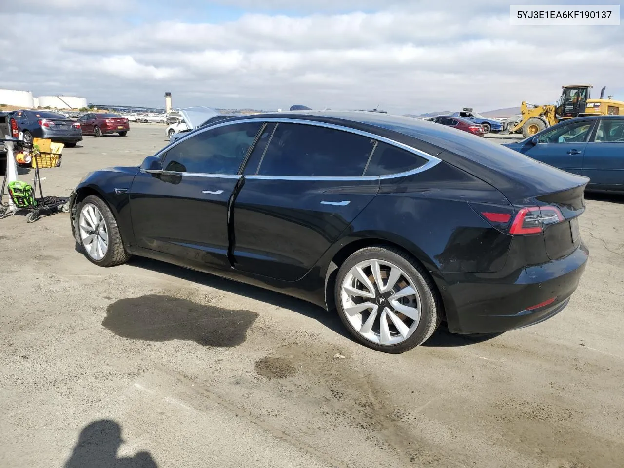 2019 Tesla Model 3 VIN: 5YJ3E1EA6KF190137 Lot: 70917784