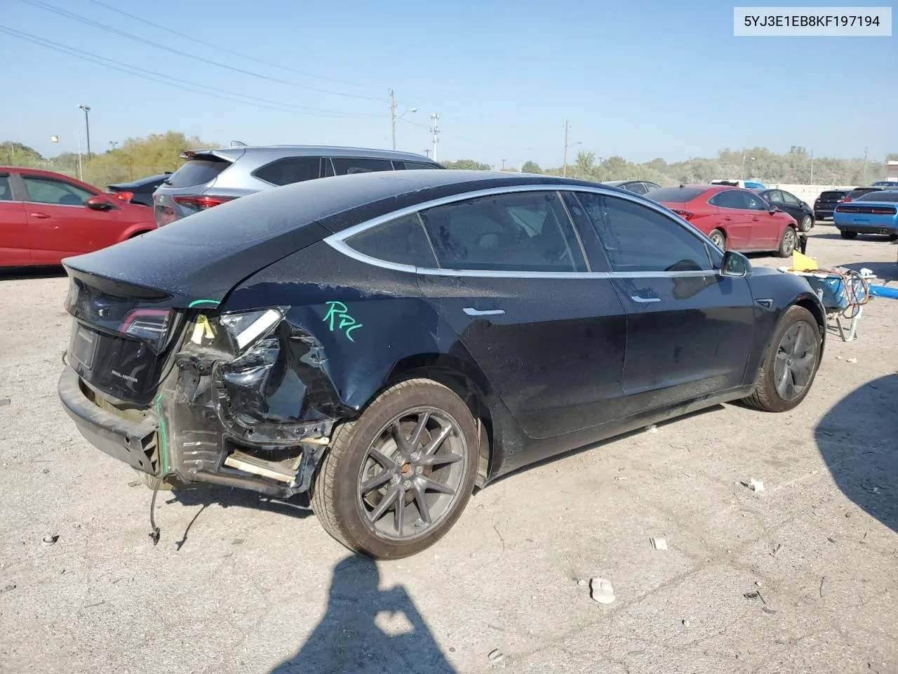 5YJ3E1EB8KF197194 2019 Tesla Model 3