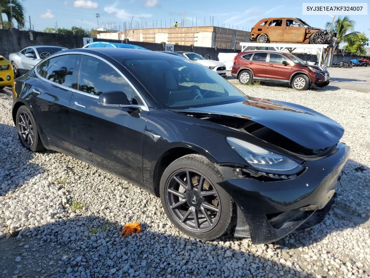 5YJ3E1EA7KF324007 2019 Tesla Model 3