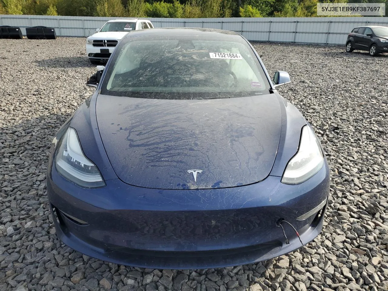 5YJ3E1EB9KF387697 2019 Tesla Model 3