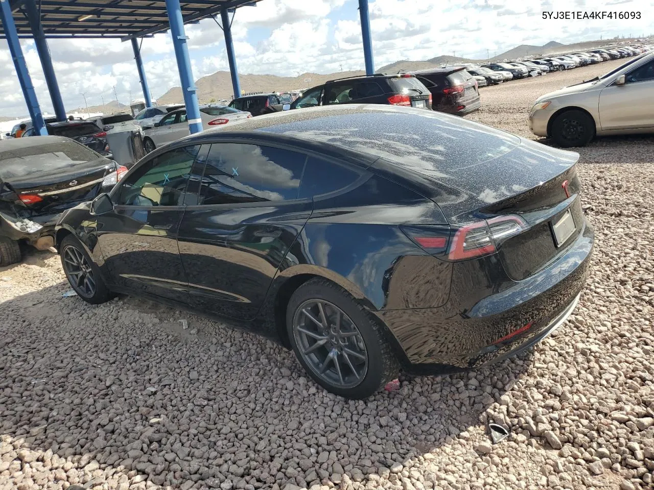 5YJ3E1EA4KF416093 2019 Tesla Model 3