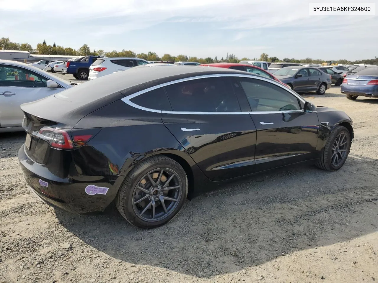 5YJ3E1EA6KF324600 2019 Tesla Model 3