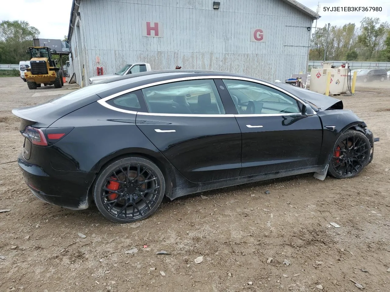 2019 Tesla Model 3 VIN: 5YJ3E1EB3KF367980 Lot: 71742504