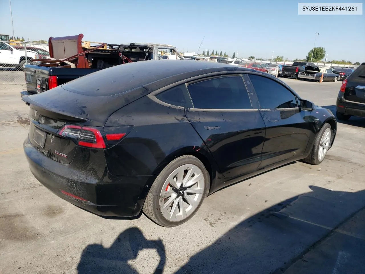 5YJ3E1EB2KF441261 2019 Tesla Model 3