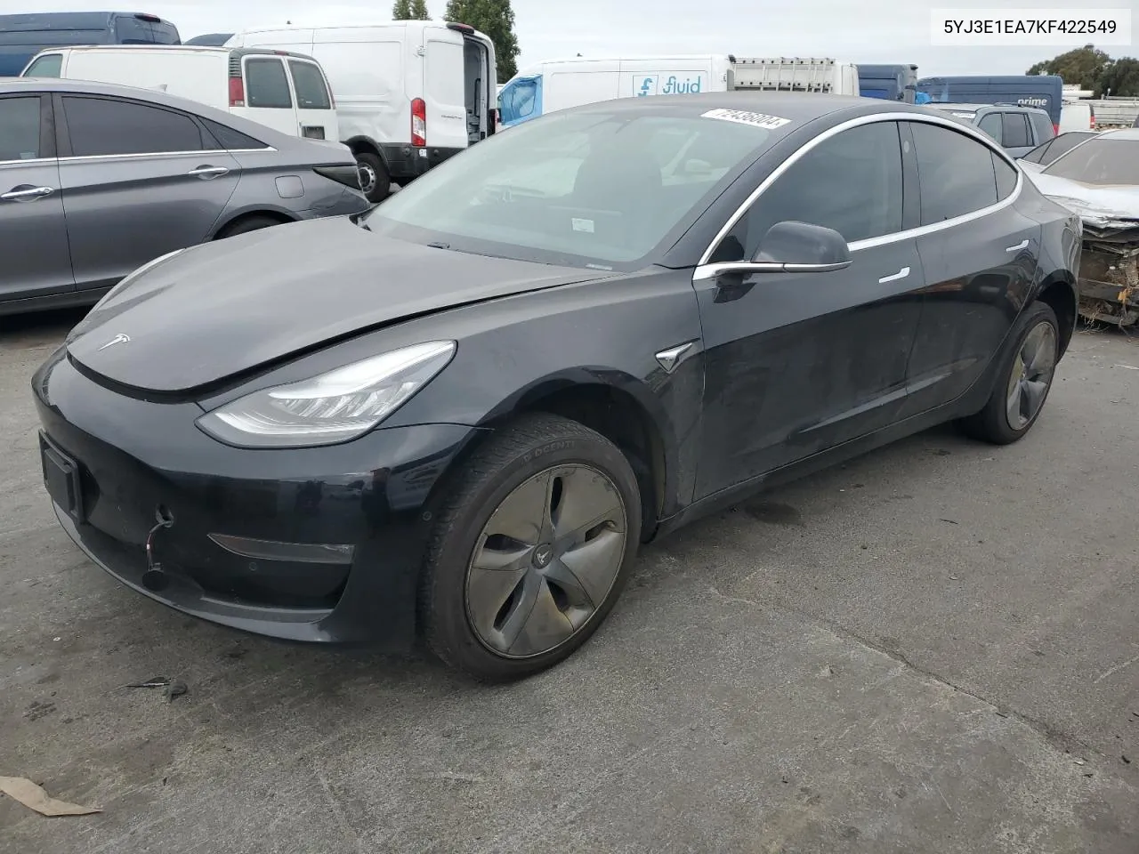 5YJ3E1EA7KF422549 2019 Tesla Model 3