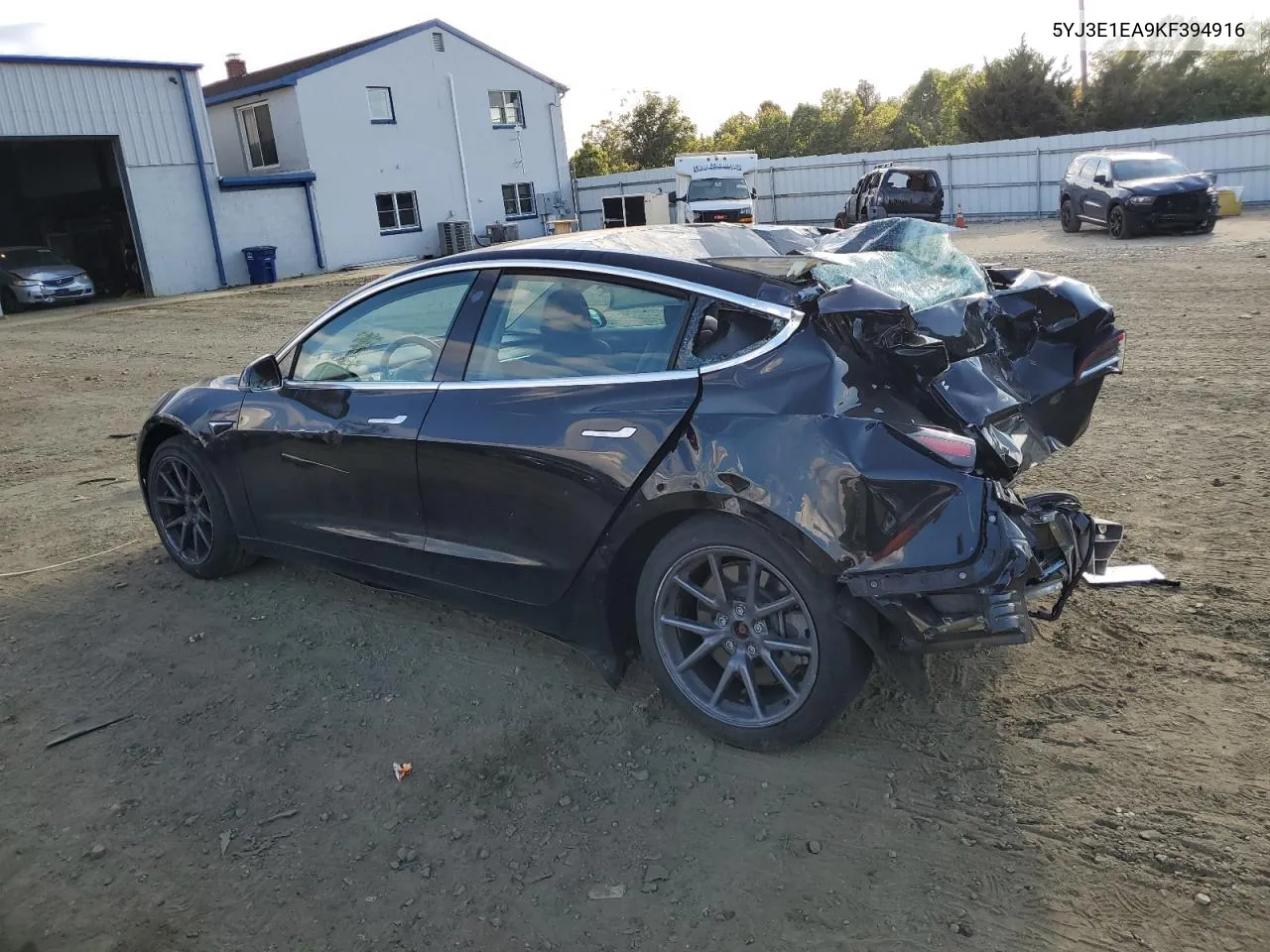 2019 Tesla Model 3 VIN: 5YJ3E1EA9KF394916 Lot: 72475294