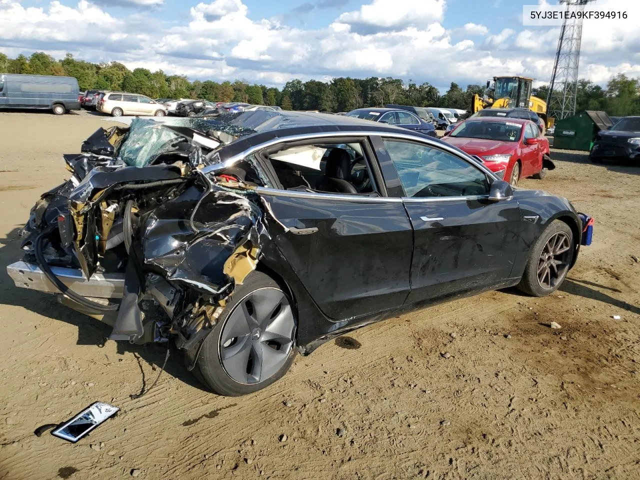 5YJ3E1EA9KF394916 2019 Tesla Model 3