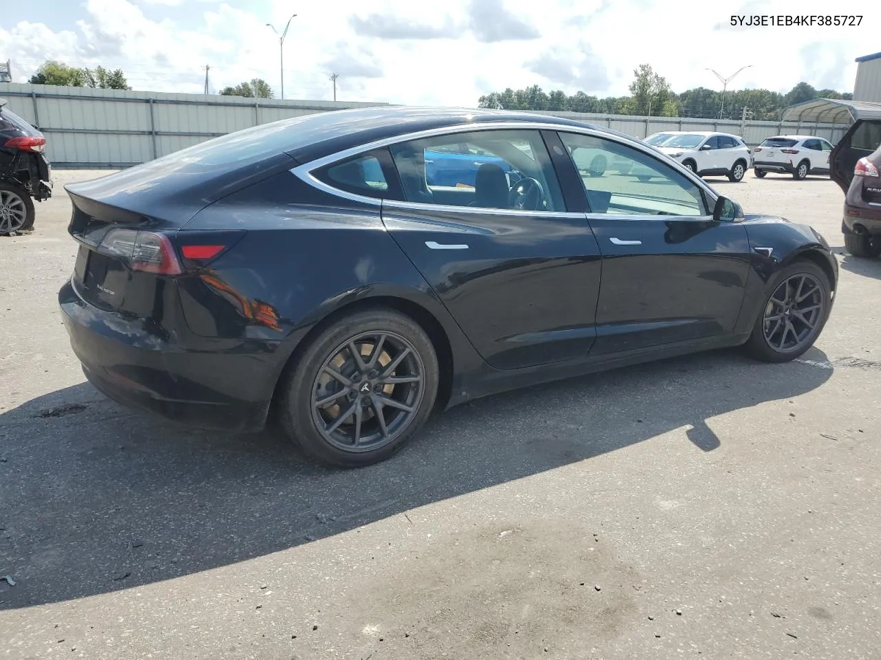 2019 Tesla Model 3 VIN: 5YJ3E1EB4KF385727 Lot: 72675504