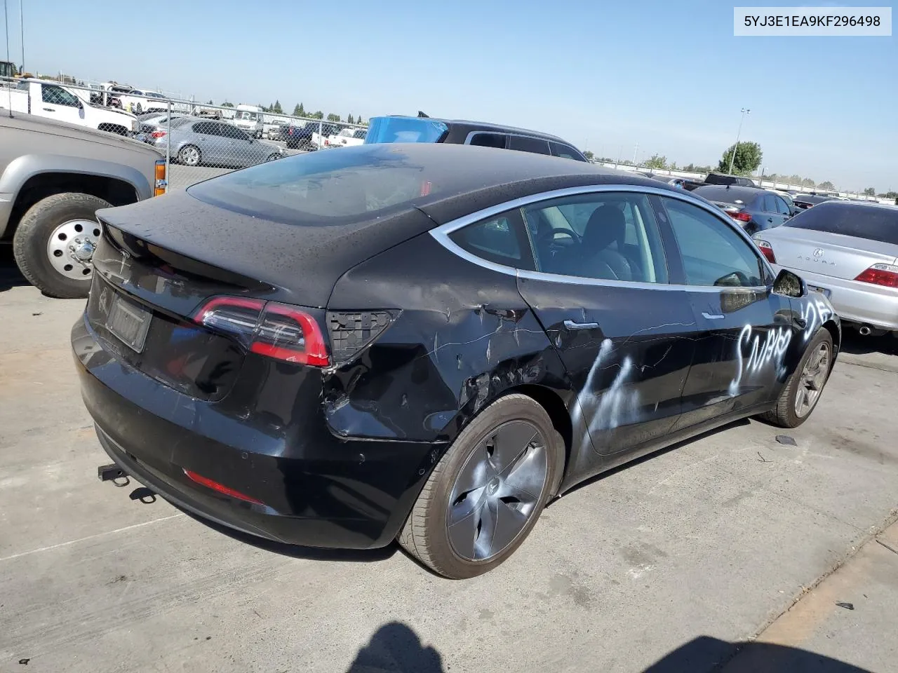 5YJ3E1EA9KF296498 2019 Tesla Model 3