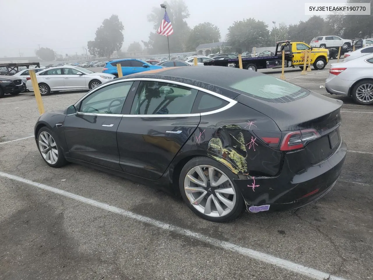 5YJ3E1EA6KF190770 2019 Tesla Model 3