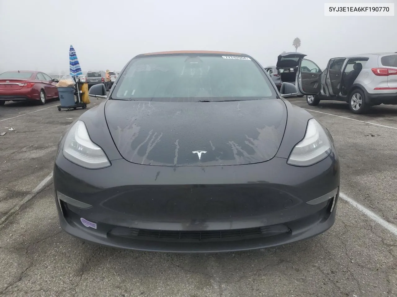 5YJ3E1EA6KF190770 2019 Tesla Model 3