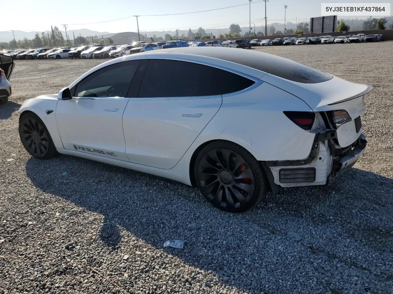 5YJ3E1EB1KF437864 2019 Tesla Model 3