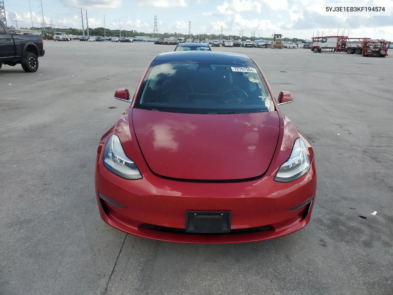 5YJ3E1EB3KF194574 2019 Tesla Model 3