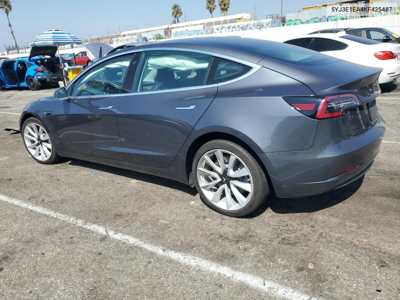 5YJ3E1EA4KF425487 2019 Tesla Model 3