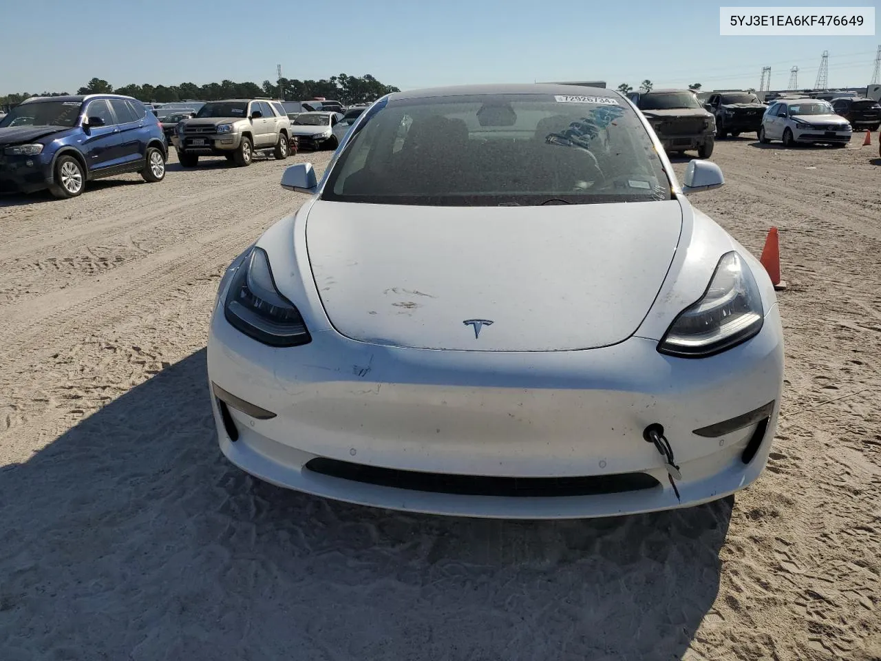 5YJ3E1EA6KF476649 2019 Tesla Model 3